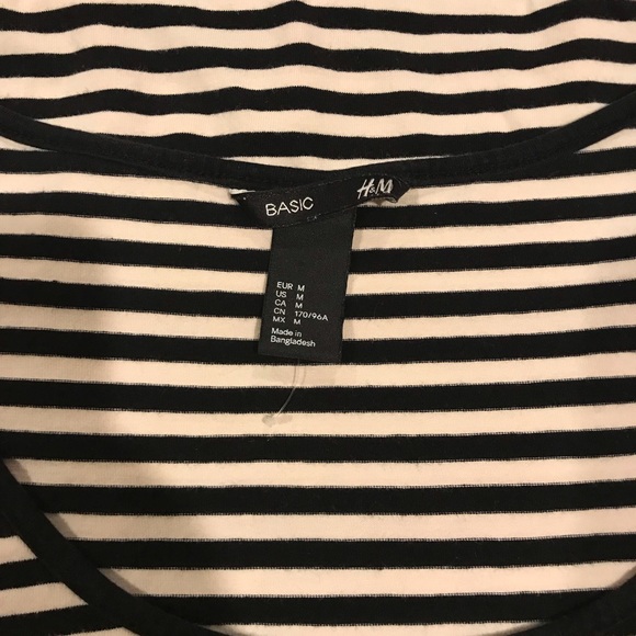 H&M Striped beachy Fitted Dress - Picture 2 of 3